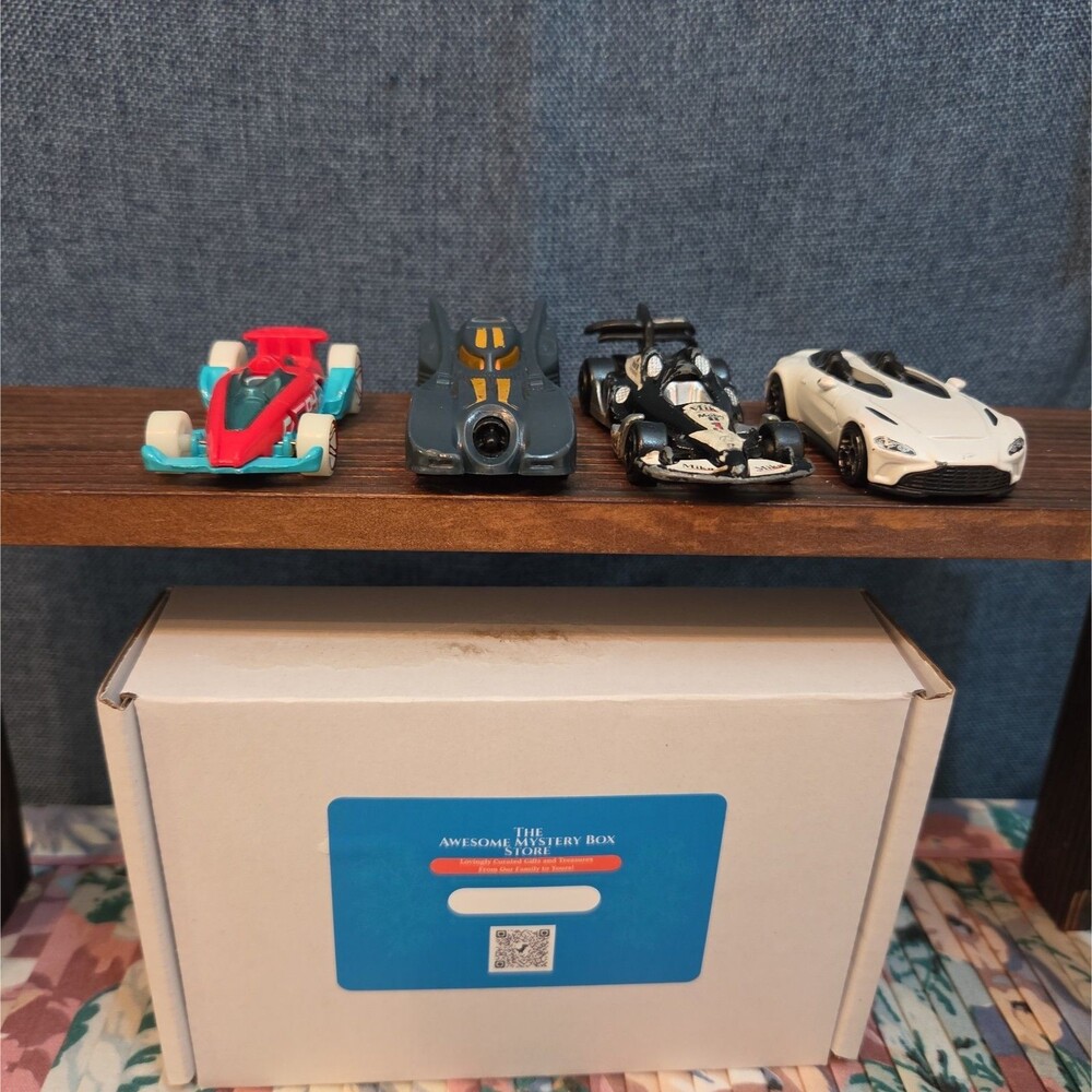 Hot Wheels Mixed Race Car Lot 4 Diecast - Picture 8 of 16